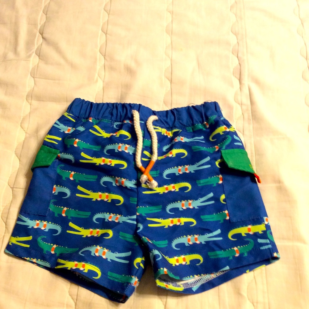 Mud pie boys swimsuit size 12-18 months